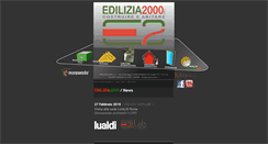 Desktop Screenshot of edilizia2000.it