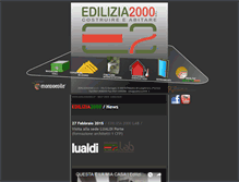 Tablet Screenshot of edilizia2000.it